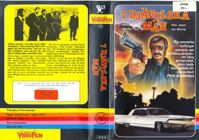 78 7 DJÄVULSKA MÄN (VHS)